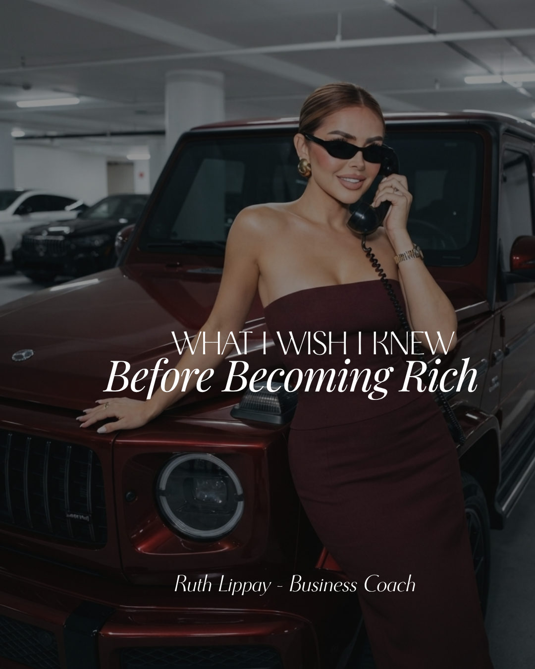 Plantilla de post What I Wish I Knew Before Becoming Rich